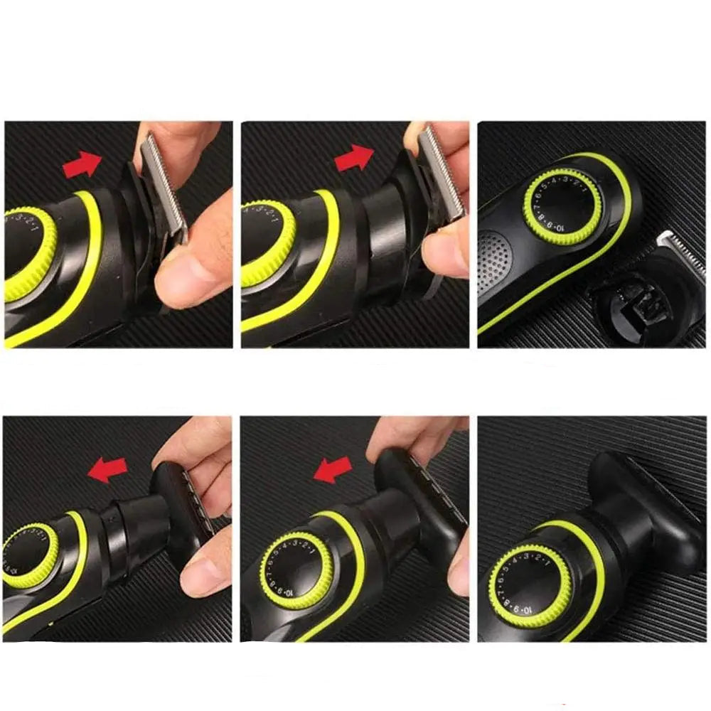 Tondeuse pour hommes - Rasoir électrique 5 en 1 professionnel