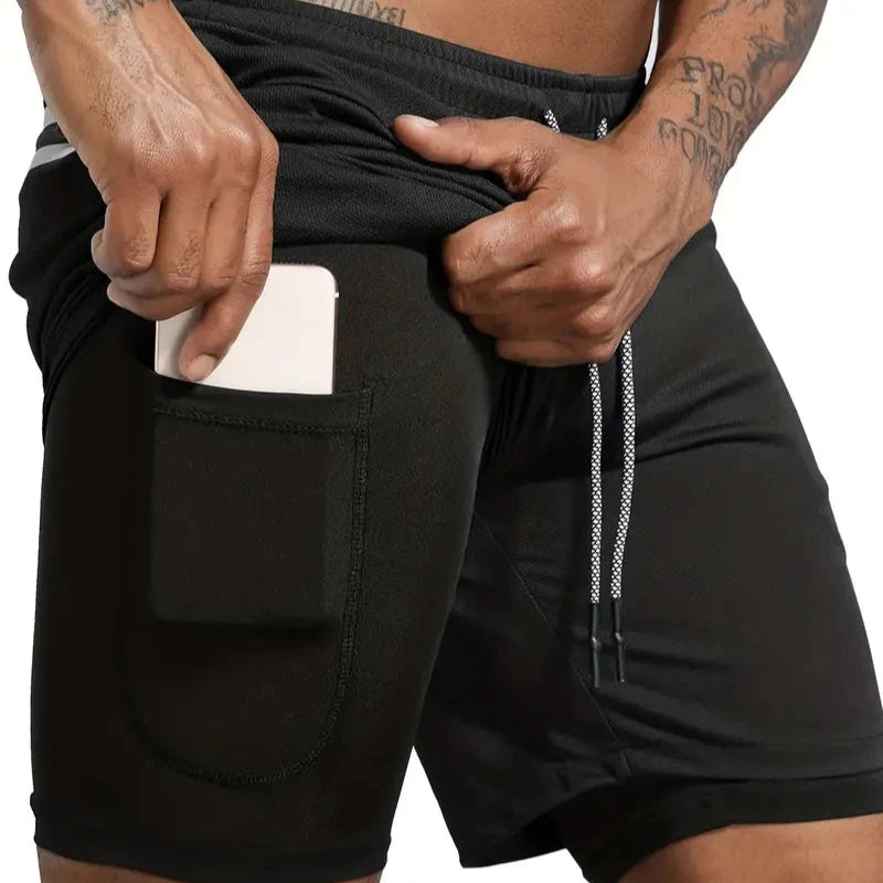 SHORT DRYFIT DE COMPRESSION | GYM SHORT 2-PACK