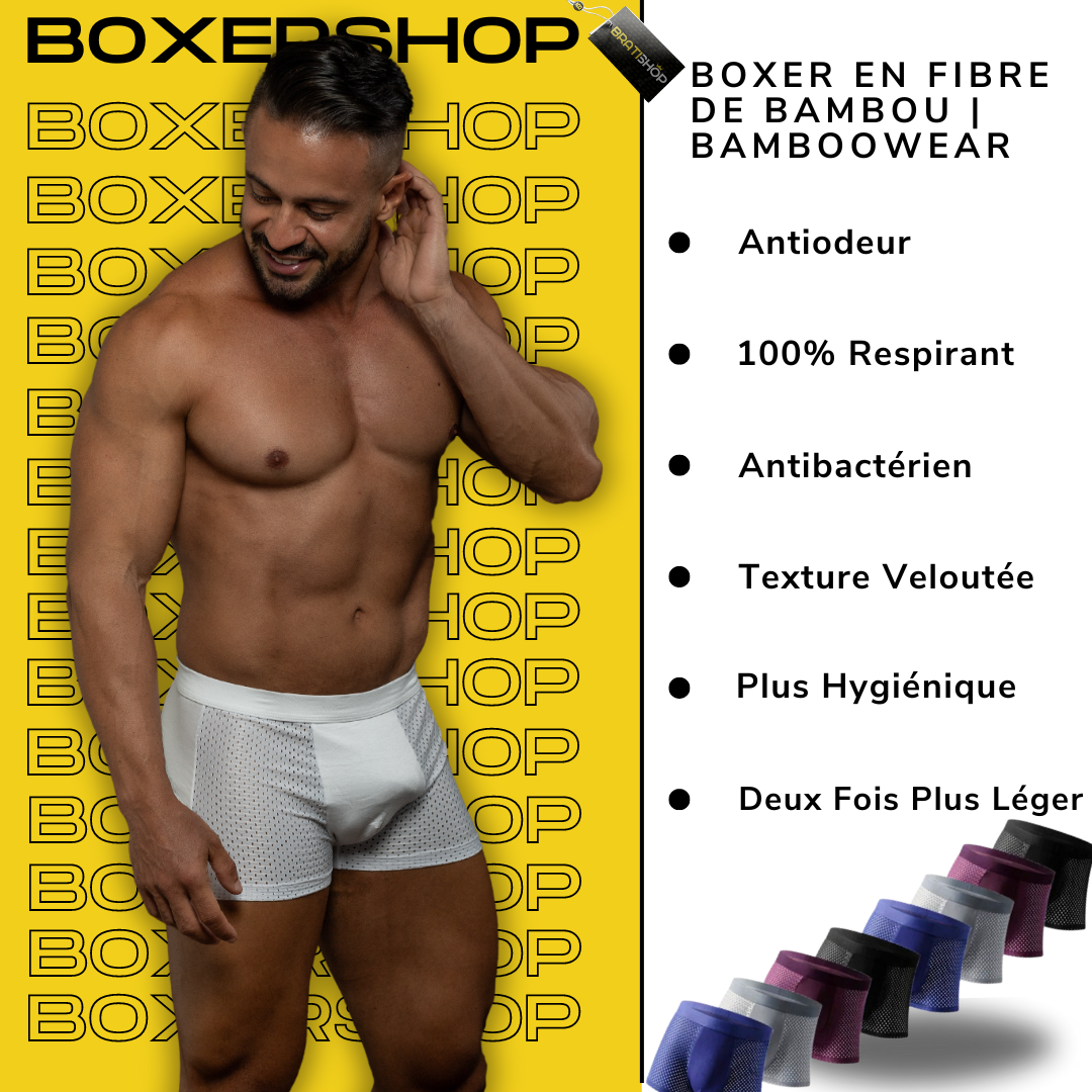 BOXERS EN FIBRE DE BAMBOU | BAMBOOWEAR