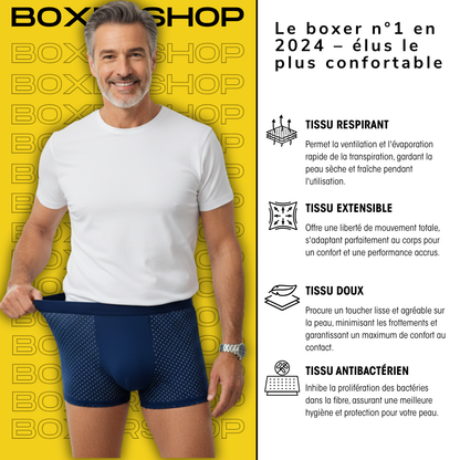 10 BOXERS EN FIBRE DE BAMBOU POUR LE PRIX DE 5| BAMBOOWEAR
