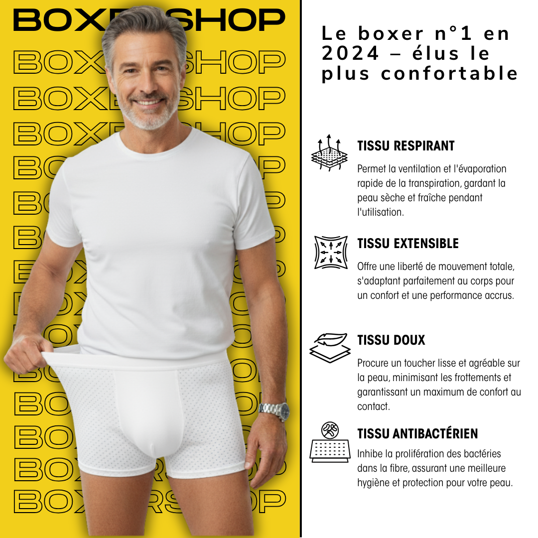 10 BOXERS EN FIBRE DE BAMBOU POUR LE PRIX DE 5| BAMBOOWEAR