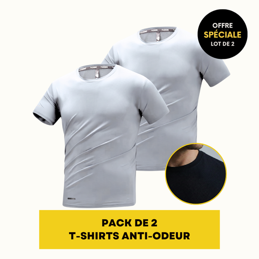 T-SHIRT EN FIBRE DE BAMBOU | BAMBOU SHIRT 2-PACK BLANC