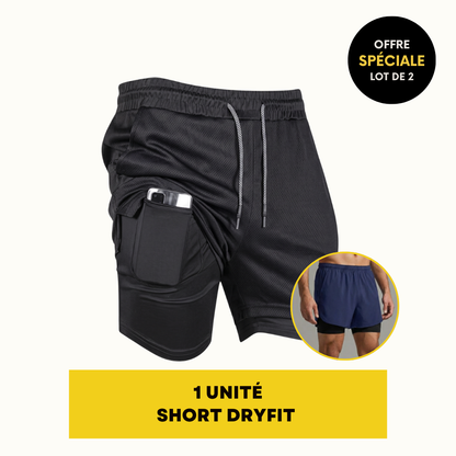 SHORT DRYFIT DE COMPRESSION | GYM SHORT