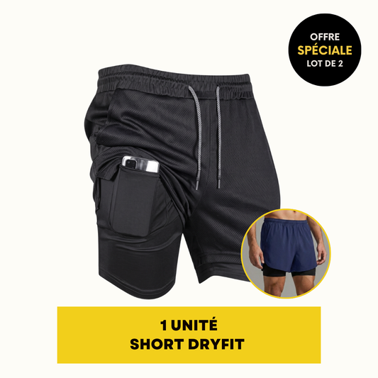 SHORT DRYFIT DE COMPRESSION | GYM SHORT