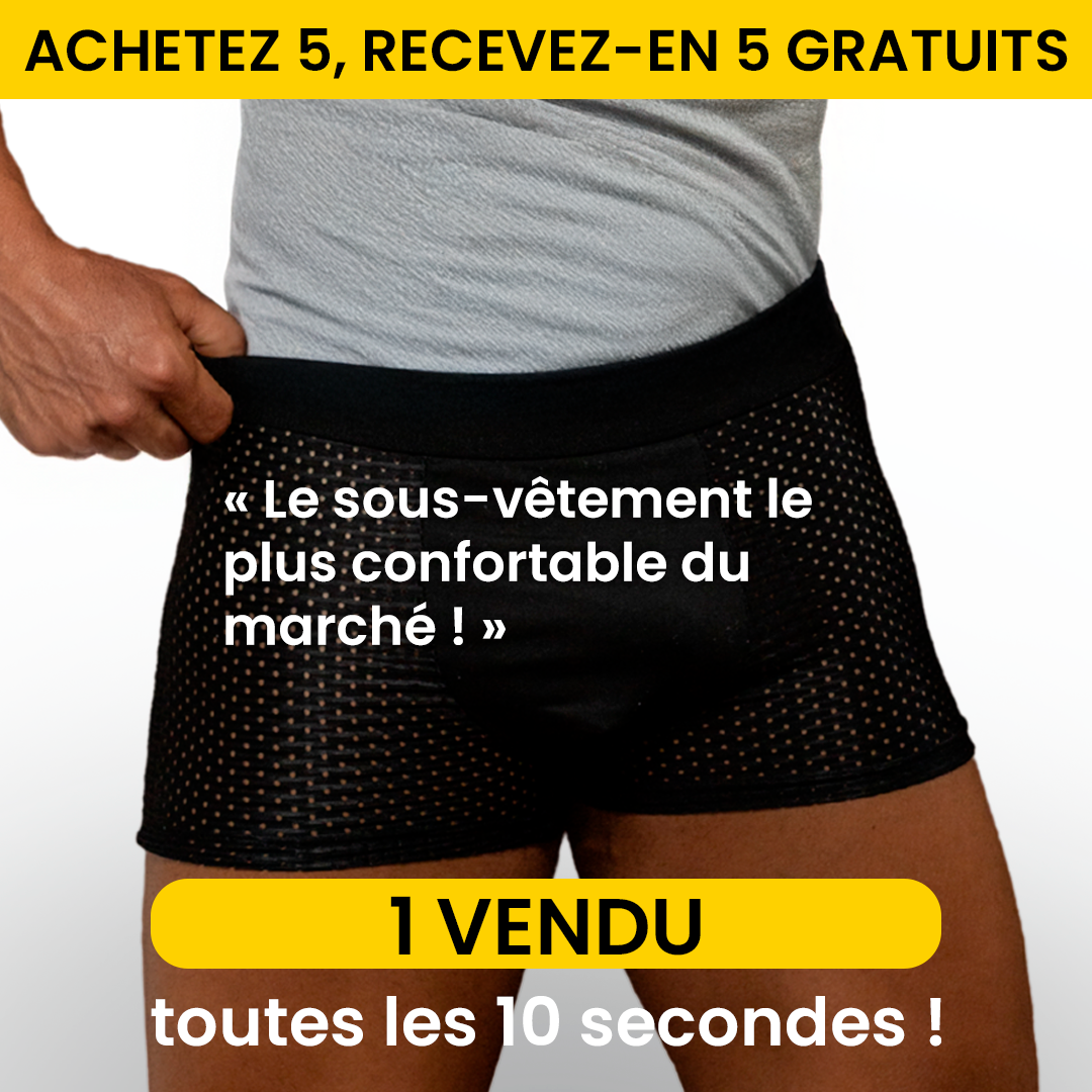 10 BOXERS EN FIBRE DE BAMBOU POUR LE PRIX DE 5 | BAMBOOWEAR