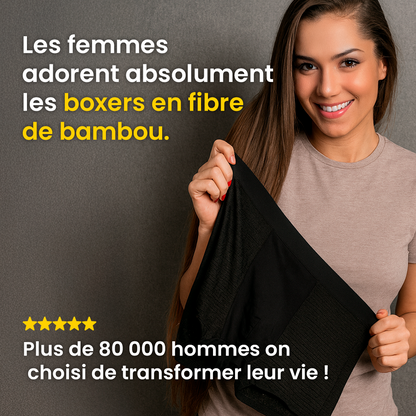 10 BOXERS EN FIBRE DE BAMBOU POUR LE PRIX DE 5 | BAMBOOWEAR